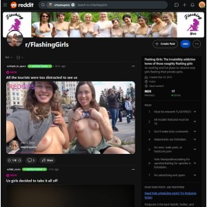 Reddit Flashing Girls